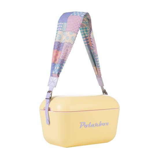 Pasek tekstylny Polarbox POP wzór Patchwork (Wybierz kolor)